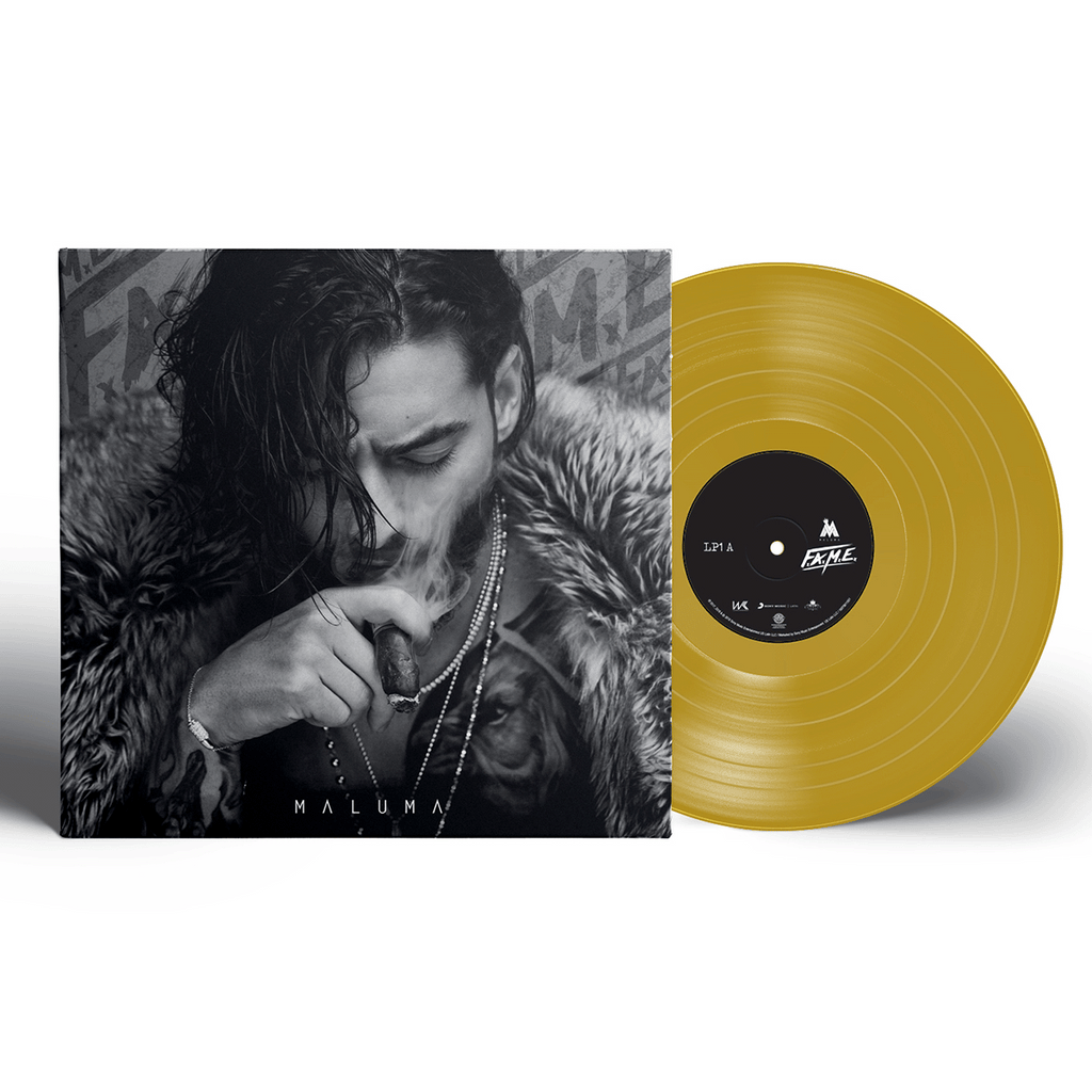 Maluma - F.A.M.E. Gold Vinyl LP Vinyl Record
