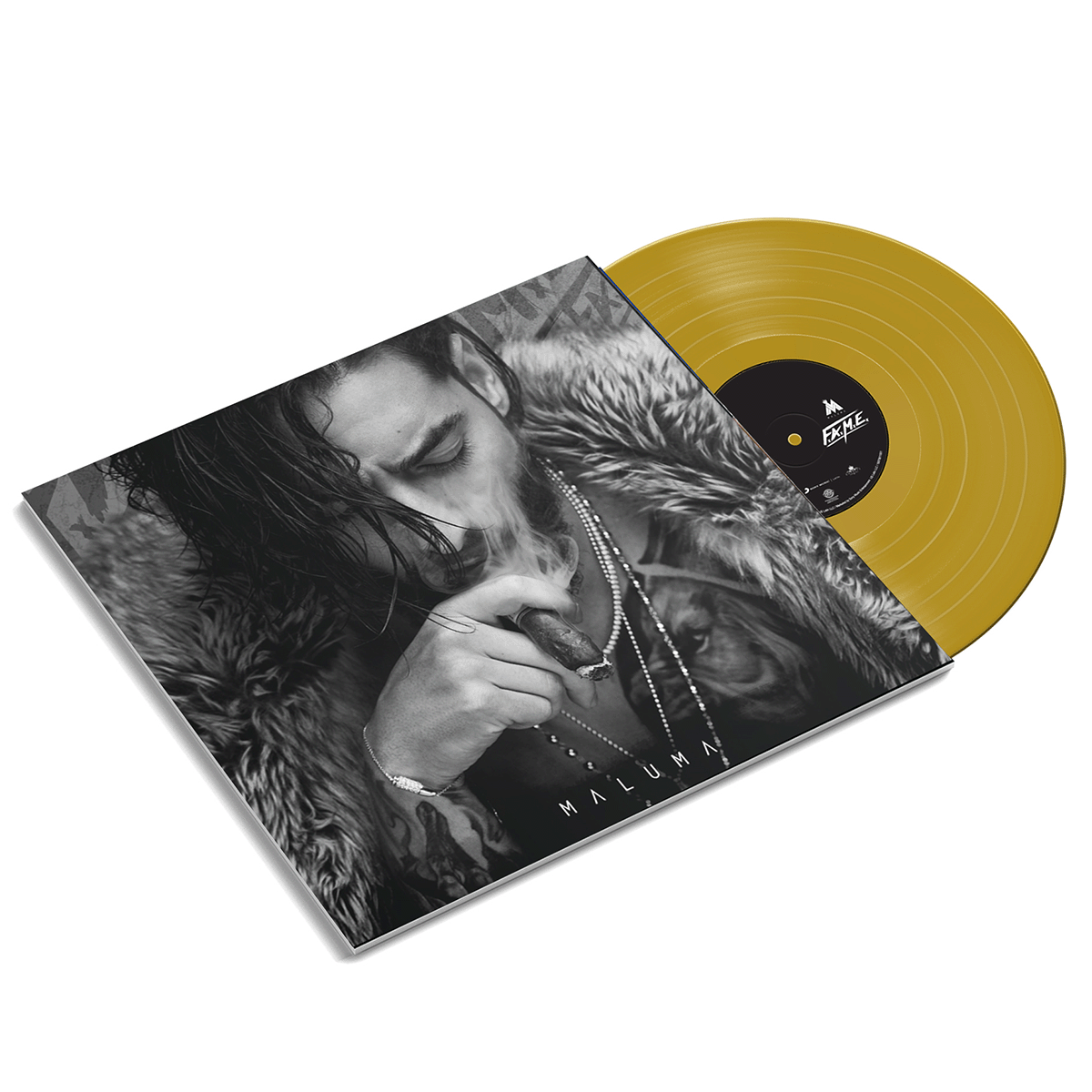 Maluma - F.A.M.E. Gold Vinyl LP Vinyl Record