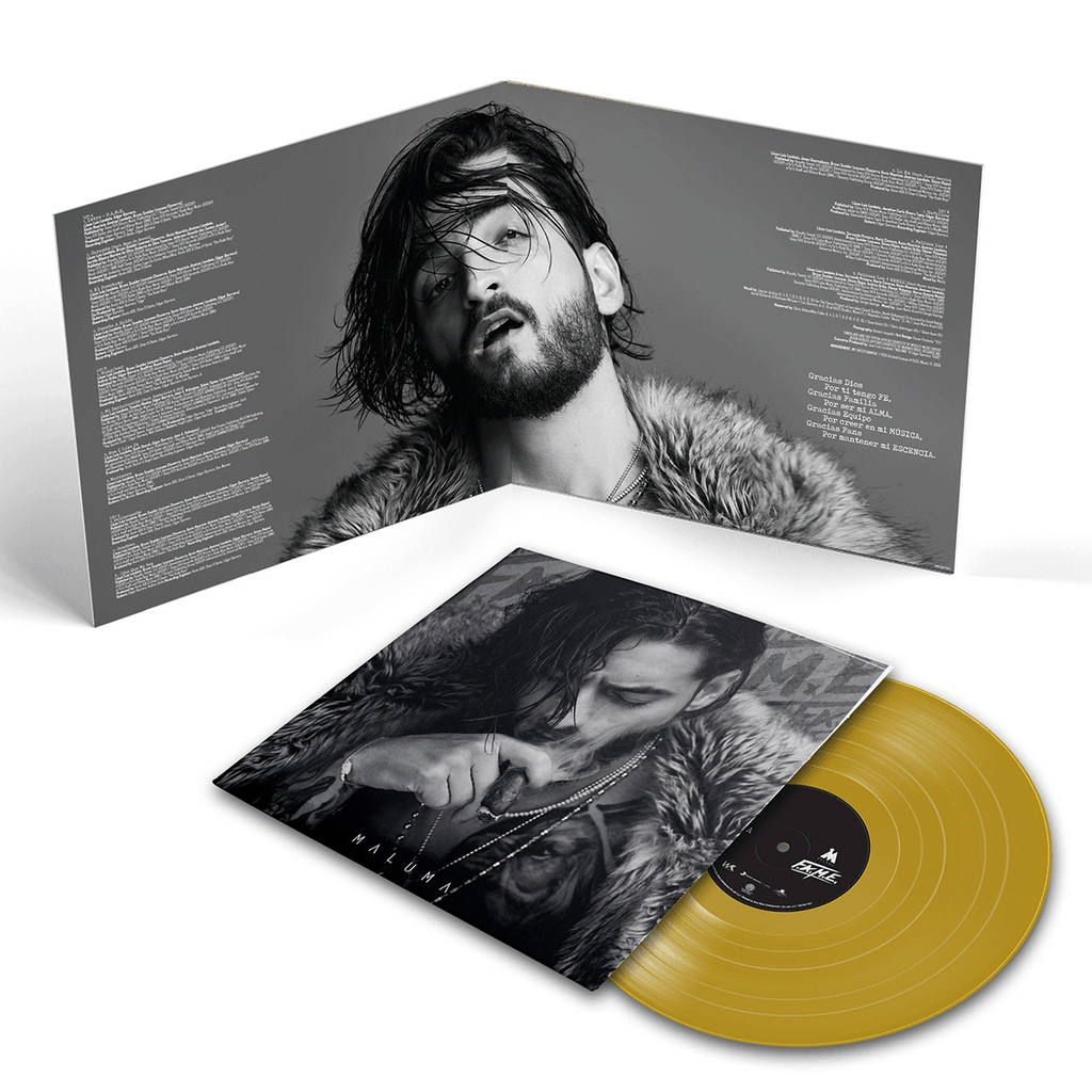 Maluma - F.A.M.E. Gold Vinyl LP Vinyl Record