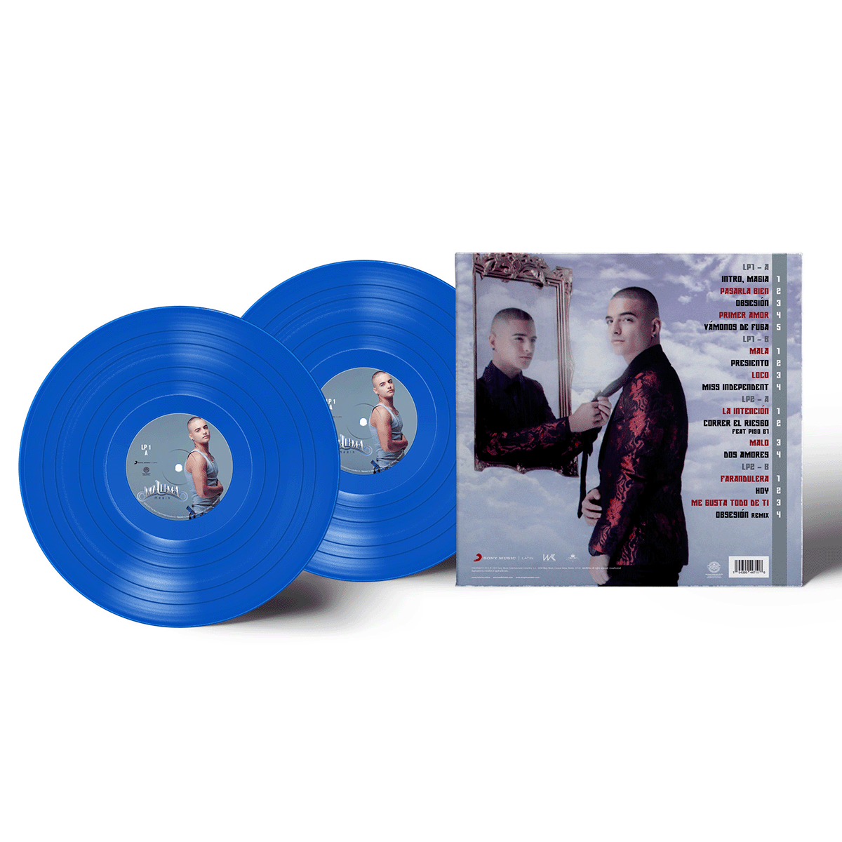 Maluma - Magia Blue Vinyl 2LP Vinyl Record