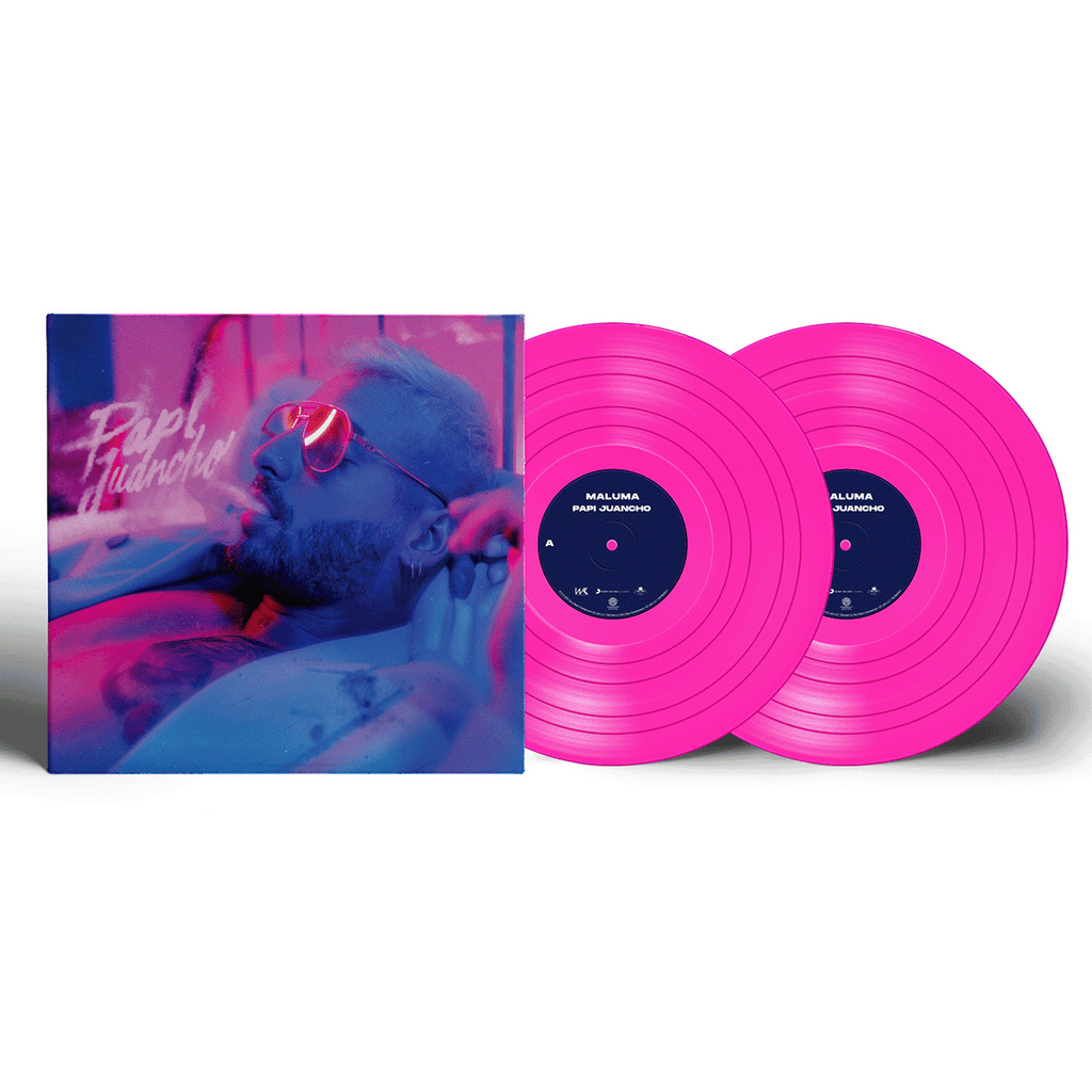 Maluma - PAPI JUANCHO Pink Vinyl 2LP Vinyl Record