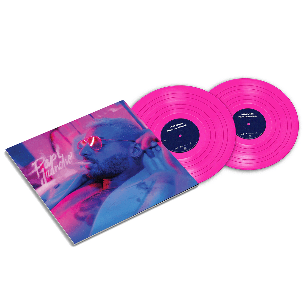 Maluma - PAPI JUANCHO Pink Vinyl 2LP Vinyl Record