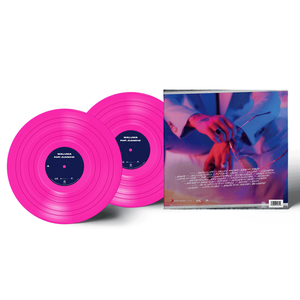 Maluma - PAPI JUANCHO Pink Vinyl 2LP Vinyl Record