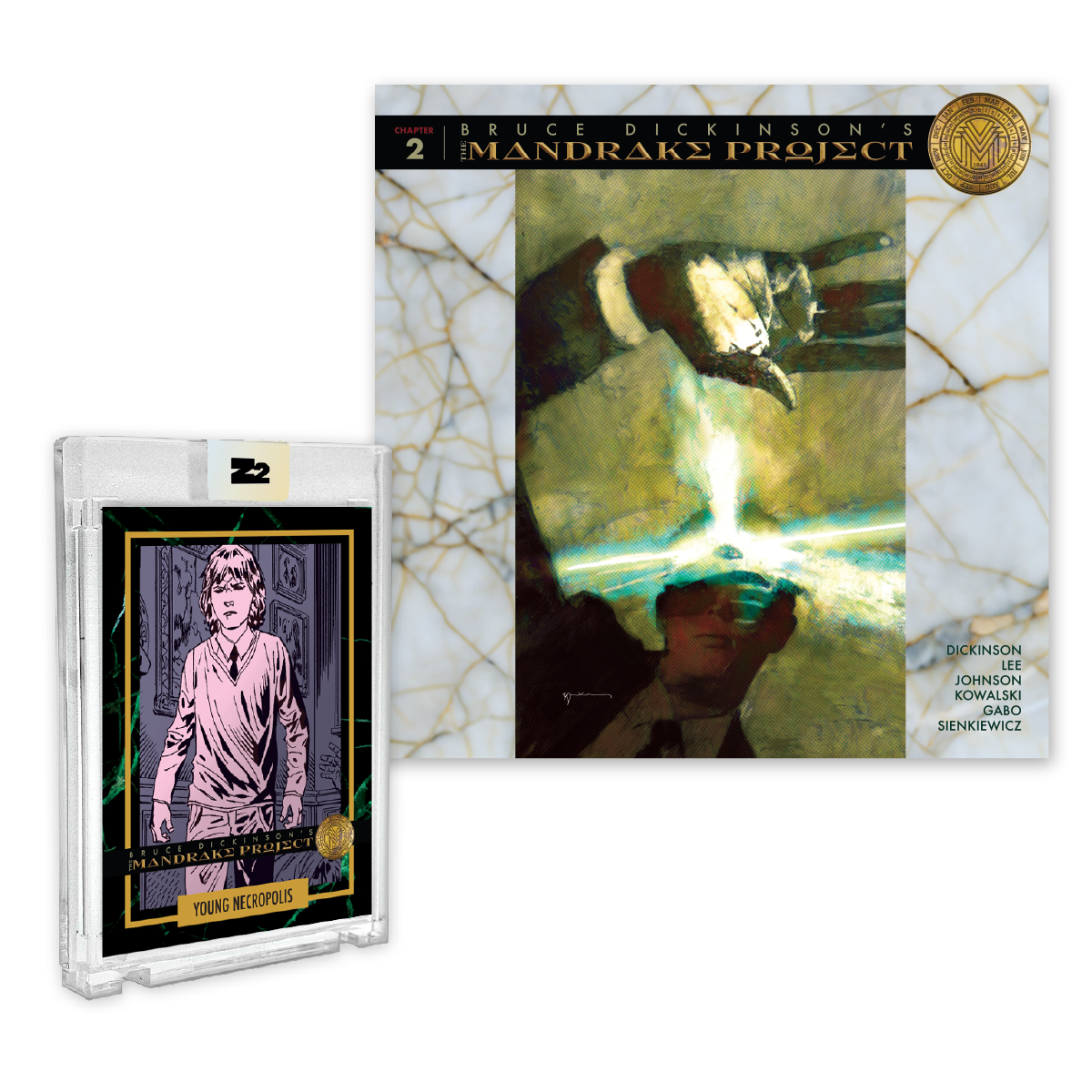 Bruce Dickinson's THE MANDRAKE PROJECT Issue 2 - Deluxe Edition Book