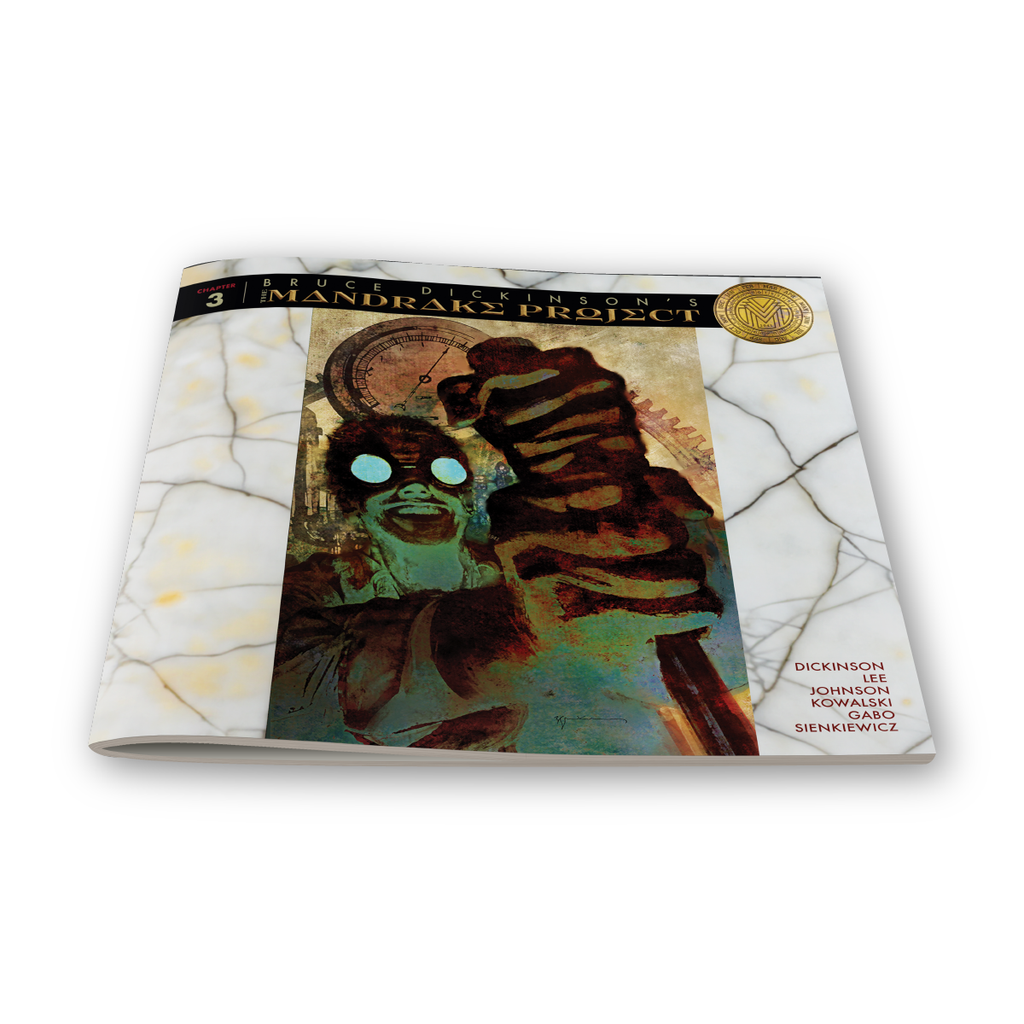 Bruce Dickinson's The Mandrake Project: Issue 3 - Standard Edition Softcover Book