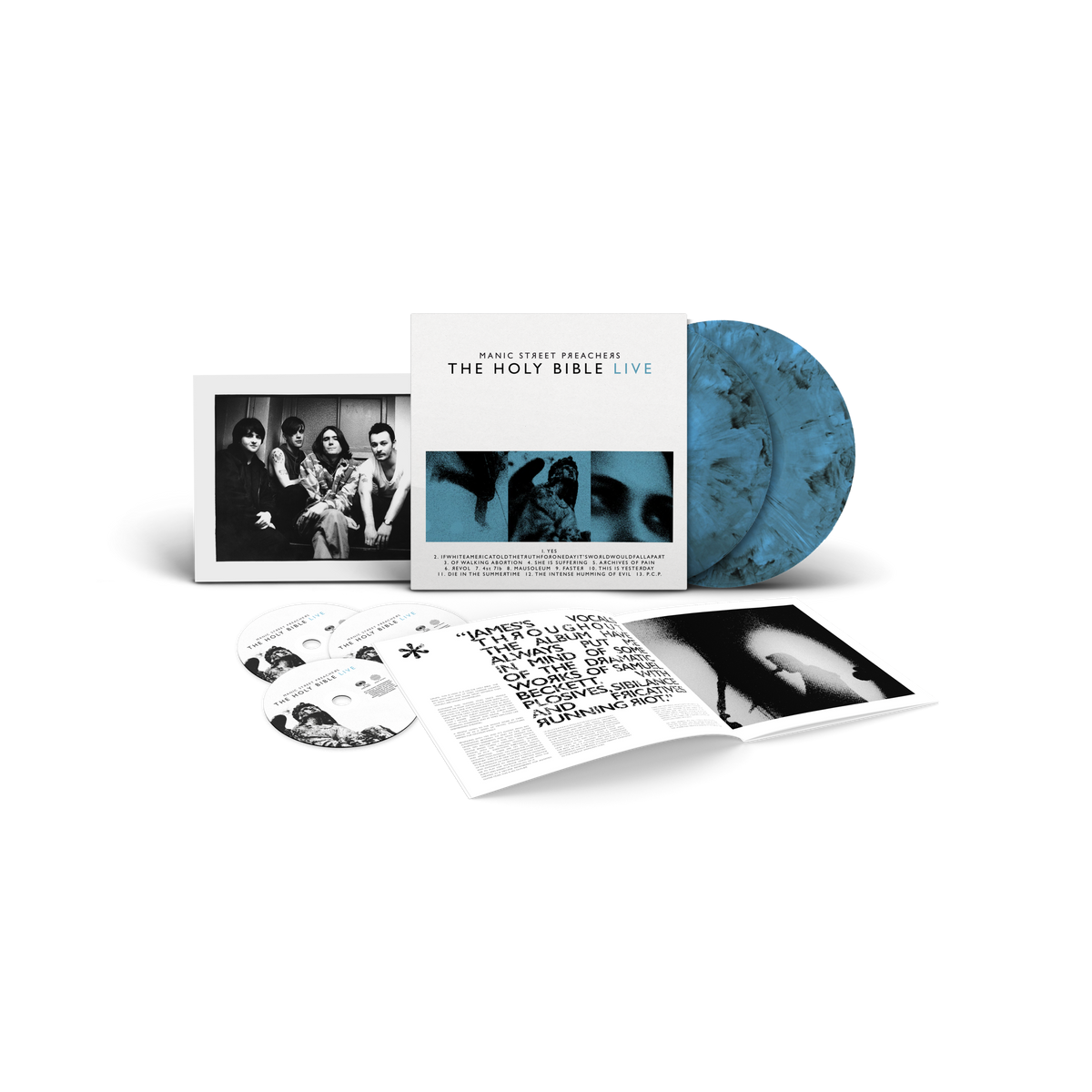 Manic Street Preachers – The Holy Bible Live (2-LP Vinyl) Vinyl Record