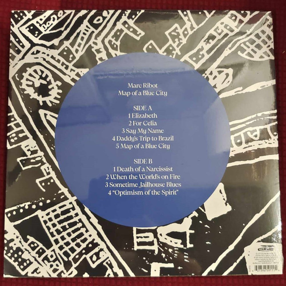 Marc Ribot – Map of a Blue City (LP Vinyl) Vinyl Record
