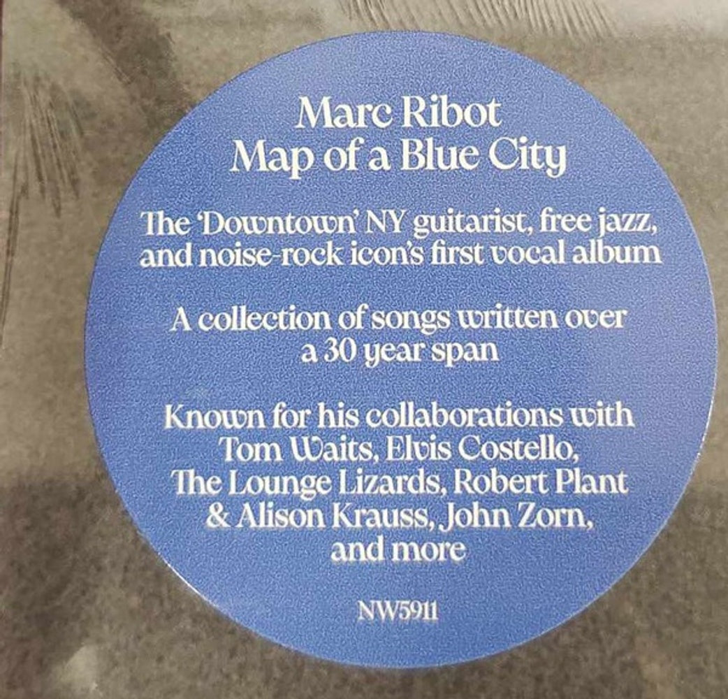 Marc Ribot – Map of a Blue City (LP Vinyl) Vinyl Record