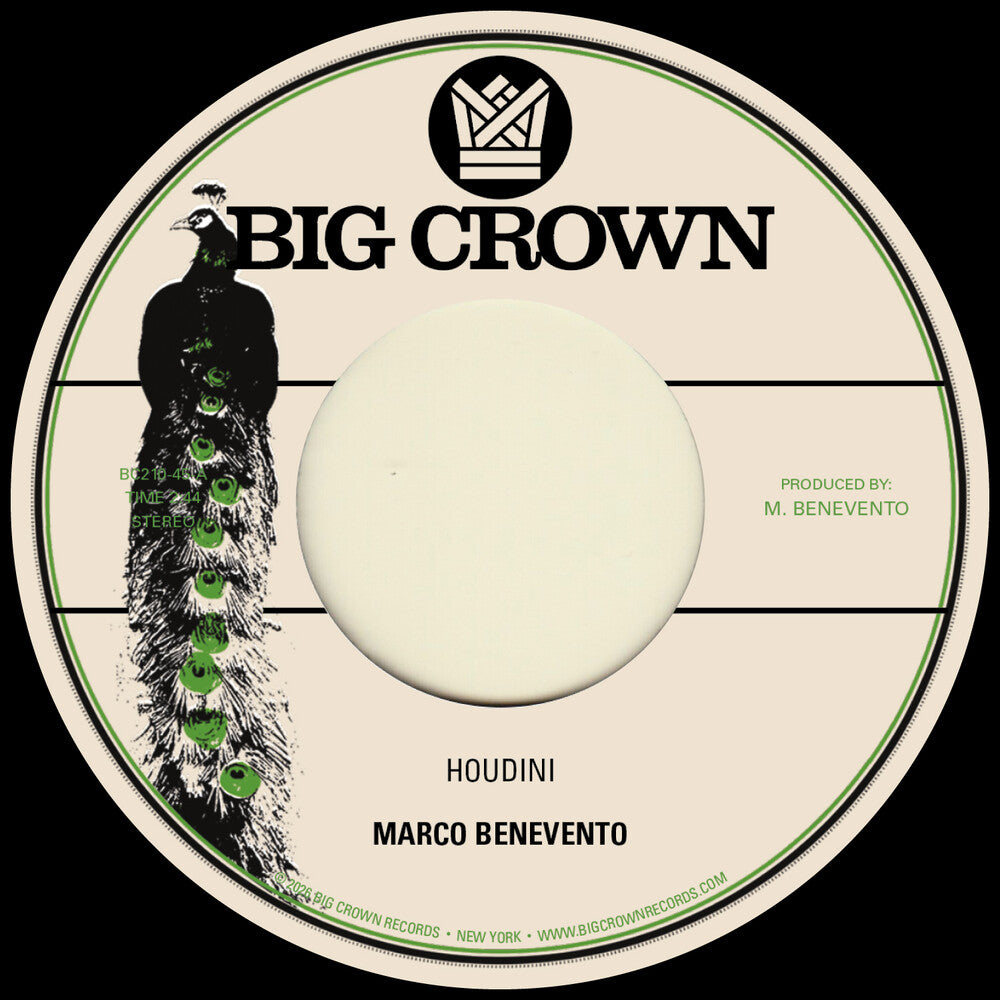 Marco Benevento – Houdini B/W Miss Neptune (7" Vinyl) Vinyl Record