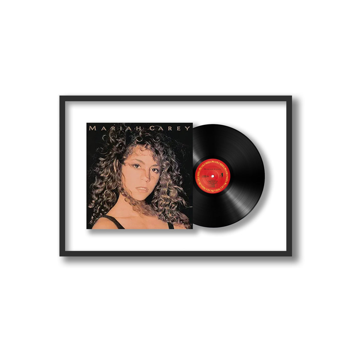 Mariah Carey - Mariah - Framed Vinyl Record
