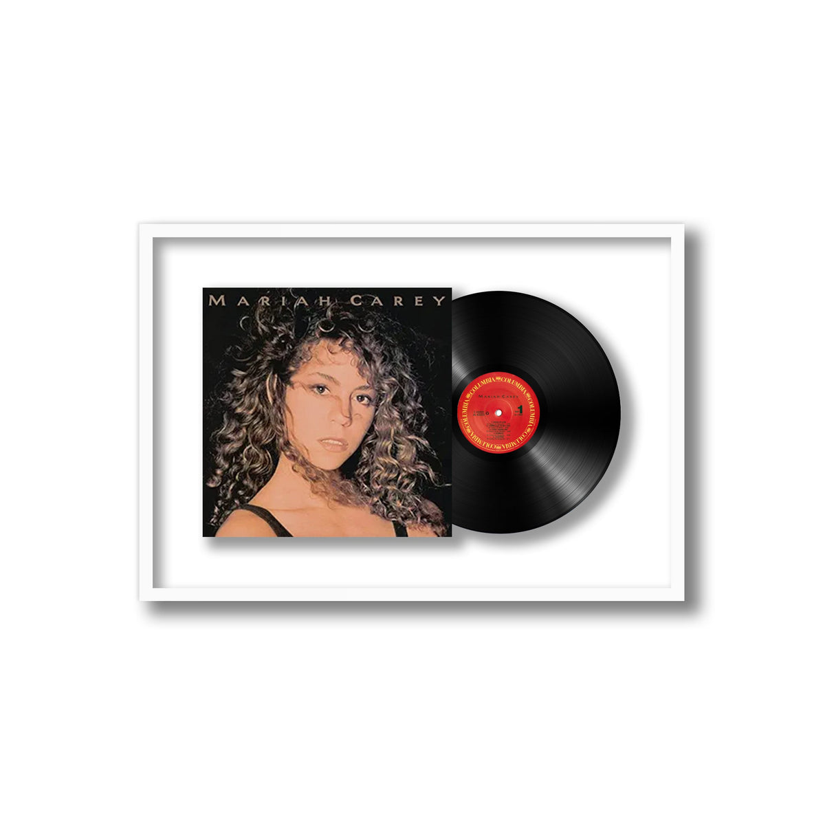 Mariah Carey - Mariah - Framed Vinyl Record
