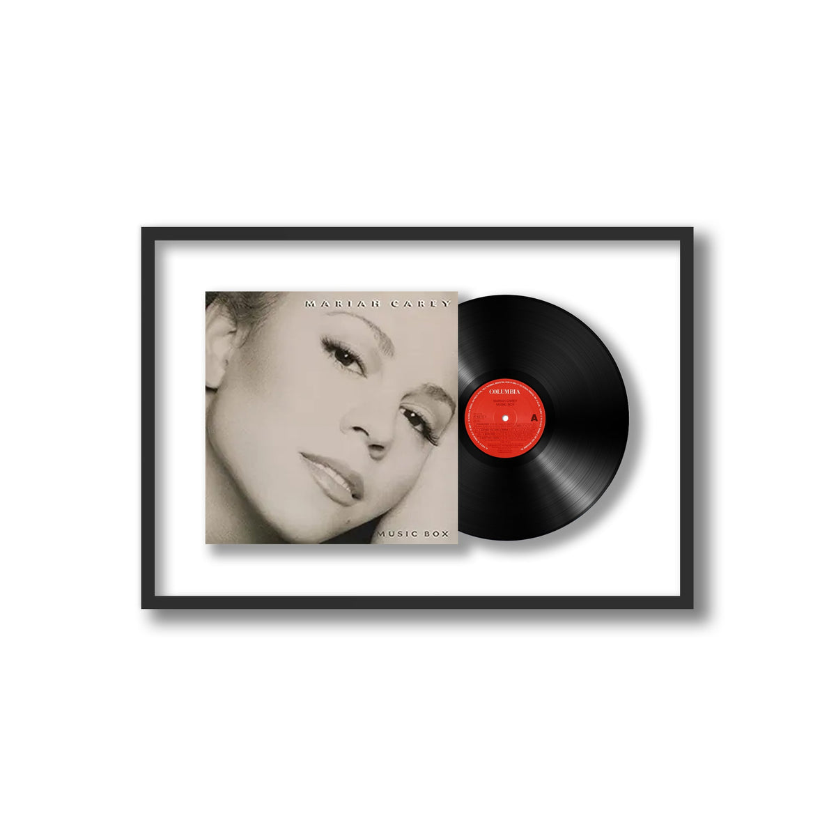 Mariah Carey - Music Box - Framed Vinyl Record