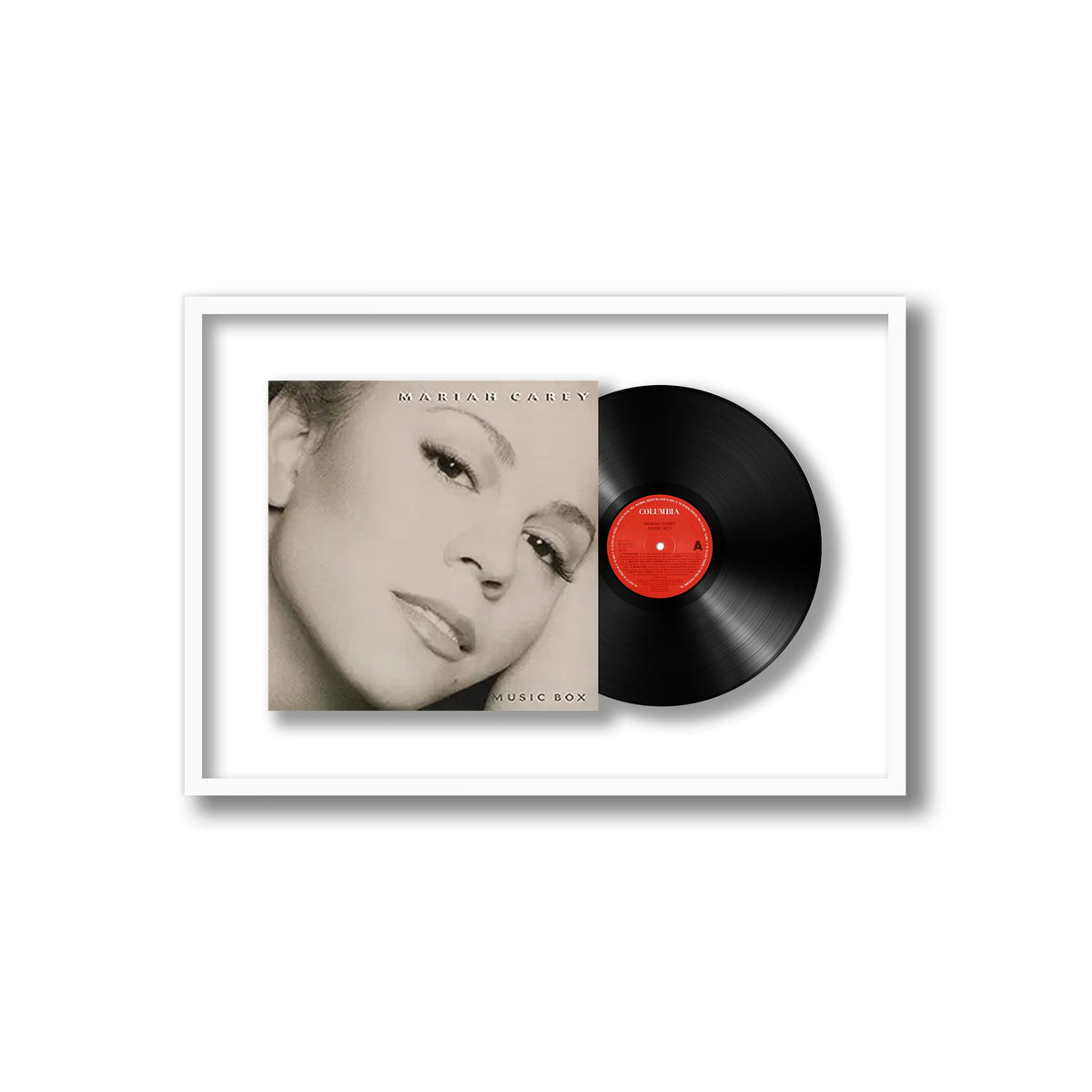 Mariah Carey - Music Box - Framed Vinyl Record
