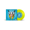 Marvel Chorus – Merry Marvel Marching Society (1966 Theme, Mighty Thor Translucent Yellow 7" Vinyl) Vinyl Record