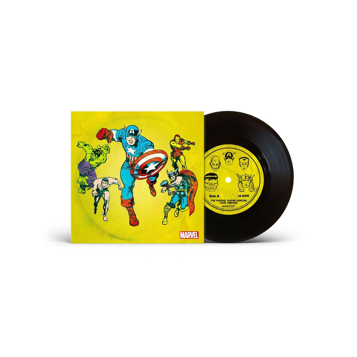 Marvel Chorus – Merry Marvel Marching Society (7" Vinyl) Vinyl Record
