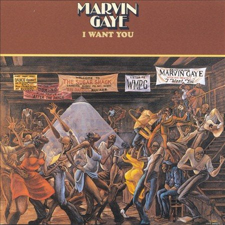 Marvin Gaye I WANT YOU - MARVIN Vinyl Record