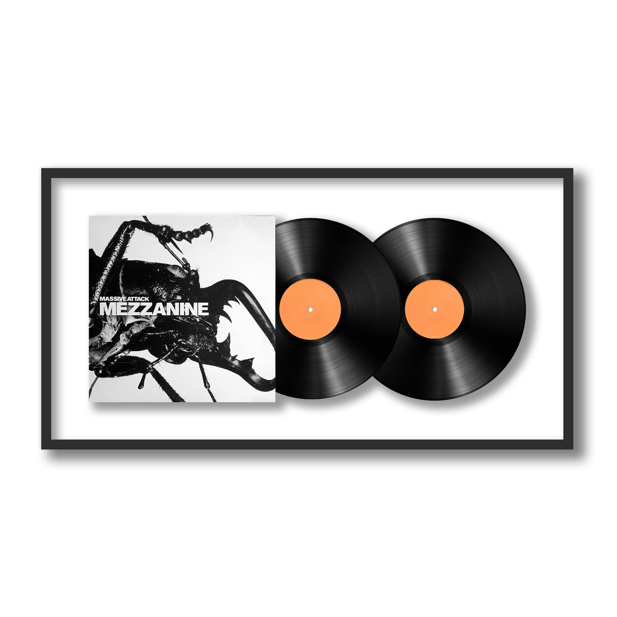 Massive Attack - Mezzanine - Framed Vinyl Record