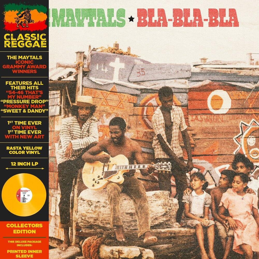 The Maytals – Bla-Bla-Bla (Yellow LP Vinyl) Vinyl Record