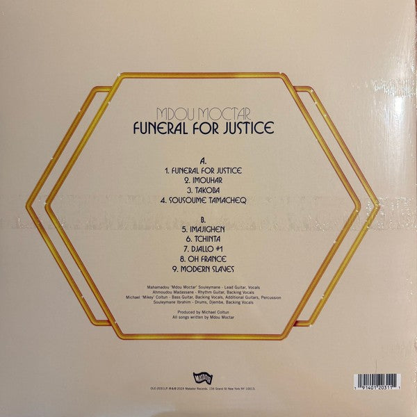Mdou Moctar – Funeral For Justice (LP Vinyl) Vinyl Record