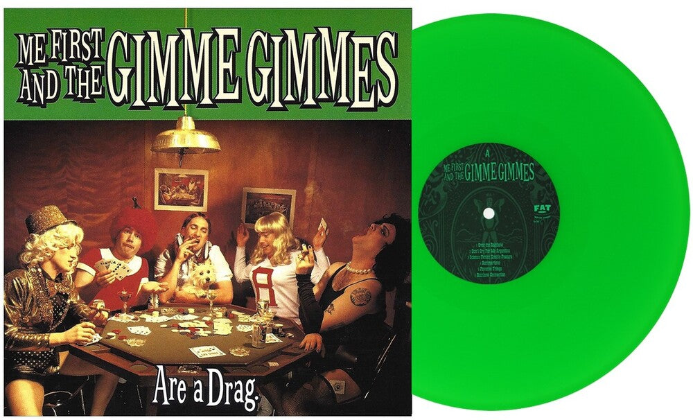 Me First And The Gimme Gimmes – Are a Drag (Neon Green LP Vinyl) Vinyl Record