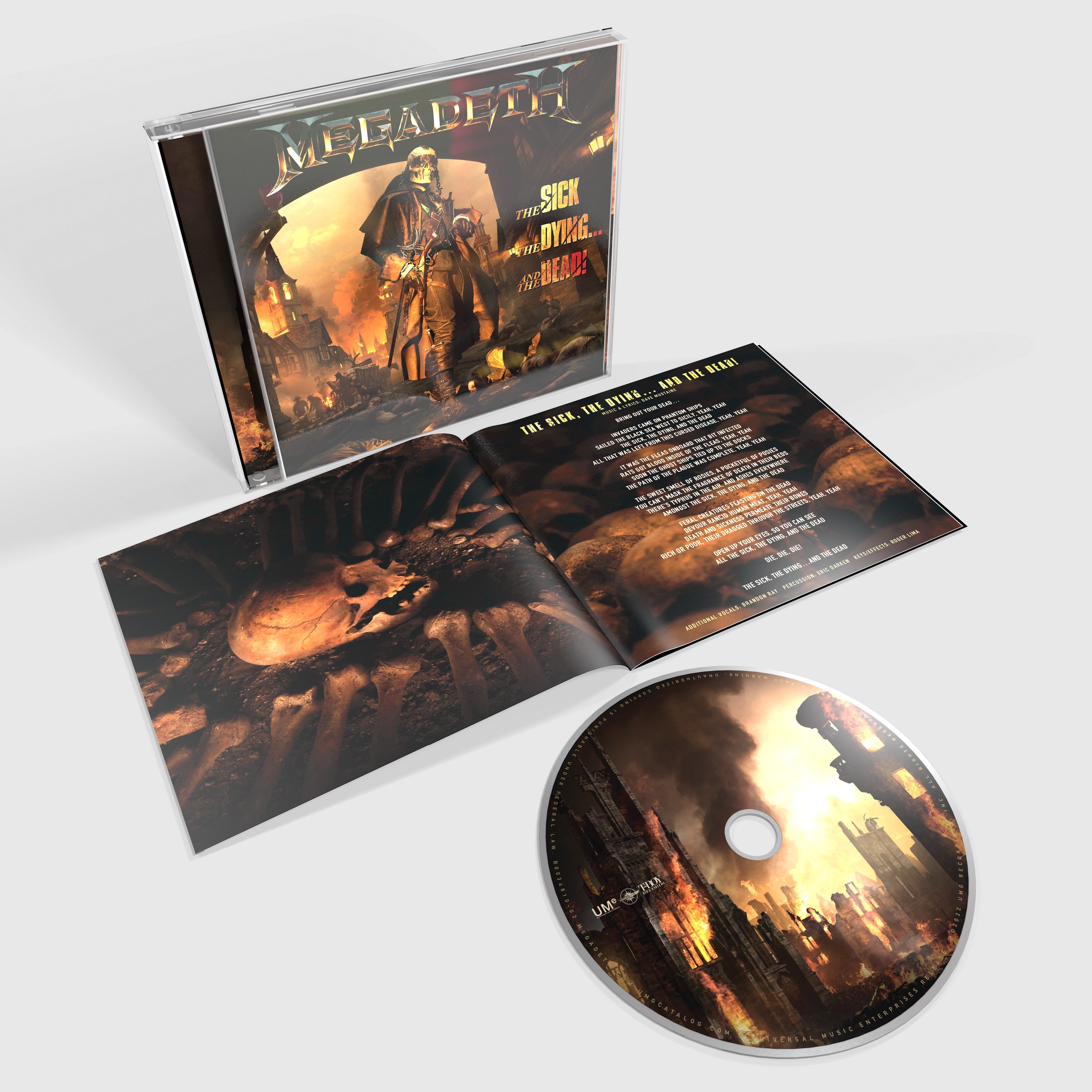 The Sick, The Dying… And The Dead! Music CD
