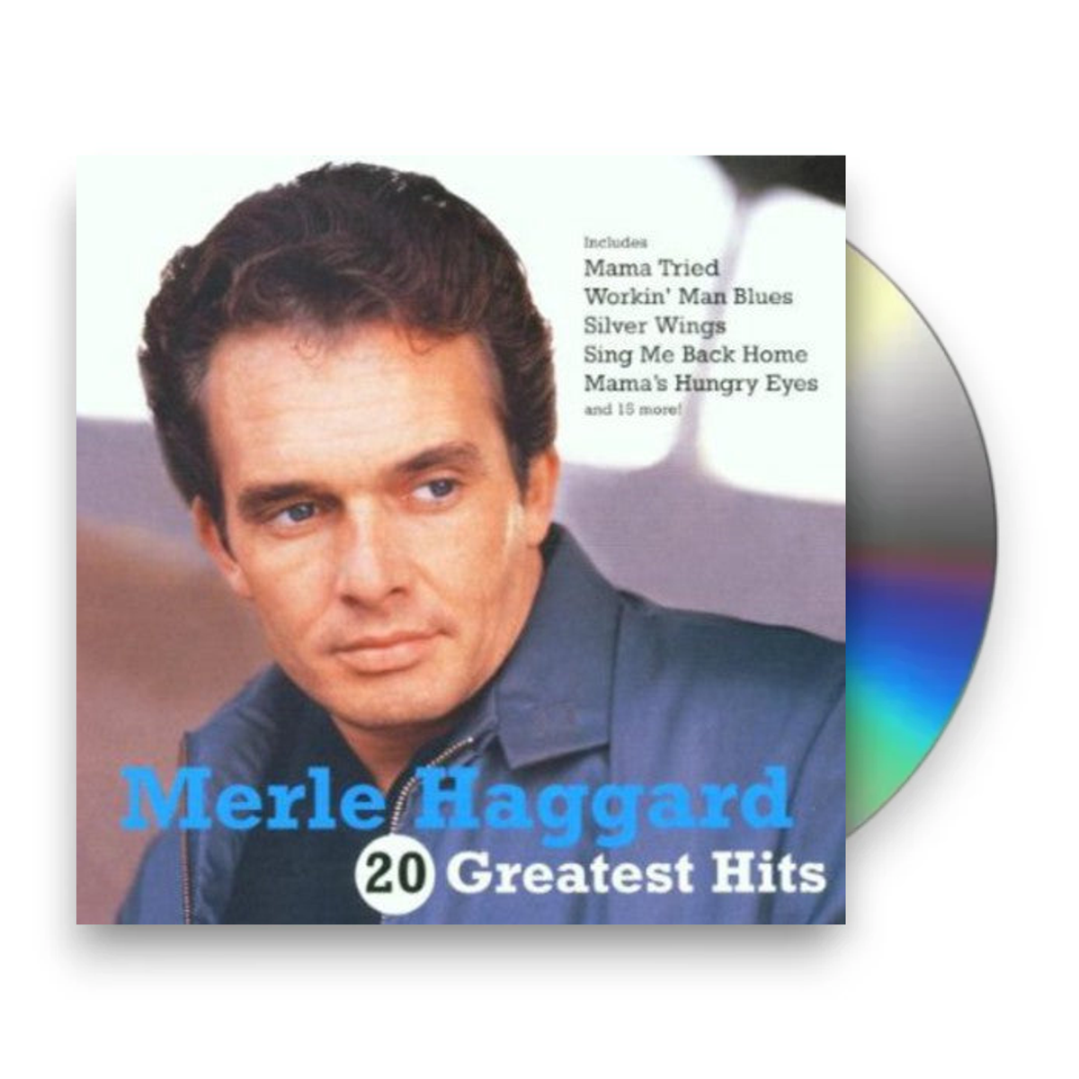 Merle Haggard – 20 Greatest Hits Music CD