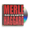 Merle Haggard – 40 #1 Hits (2-CD) Music CD