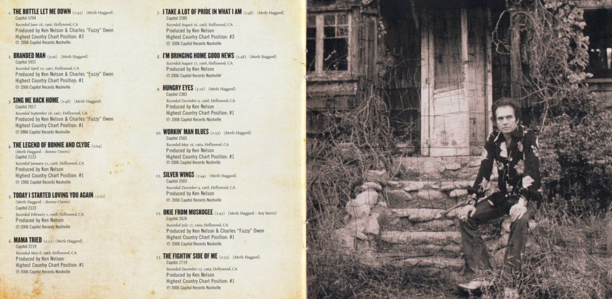 Merle Haggard – Hag: The Best of Merle Haggard Music CD