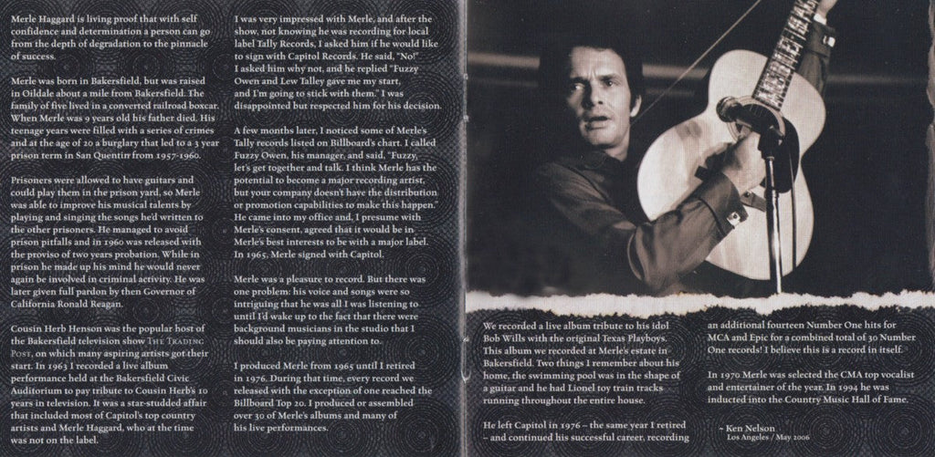 Merle Haggard – Hag: The Best of Merle Haggard Music CD