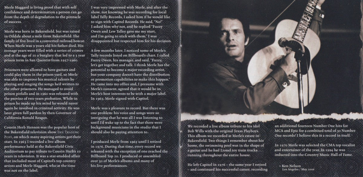 Merle Haggard – Hag: The Best of Merle Haggard Music CD
