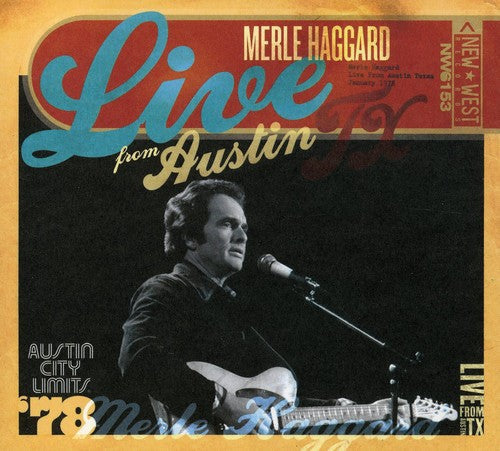 Merle Haggard – Live From Austin, TX '78 Music CD