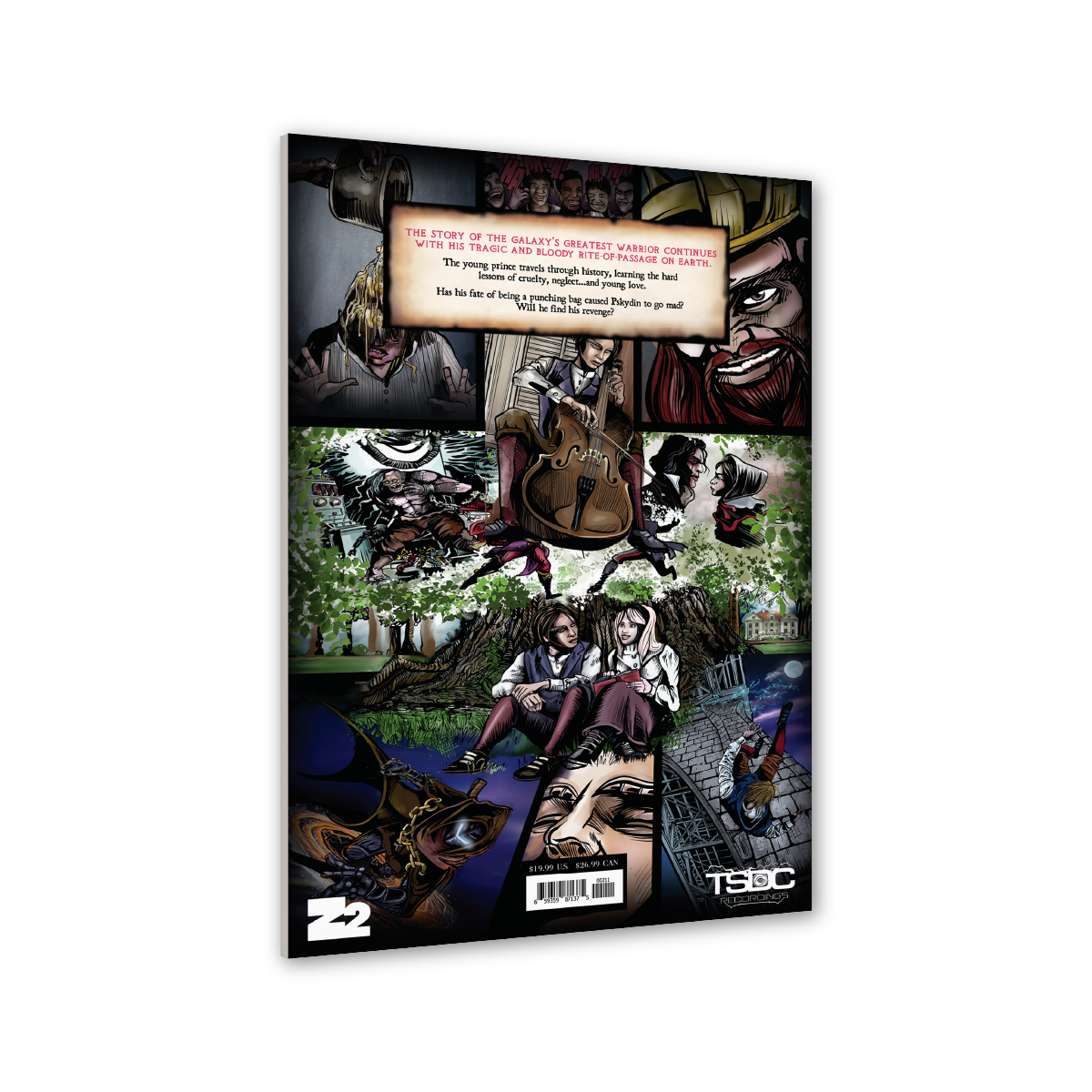 Metal Warrior Issue #02: Pskydin's Descent – Comic Book