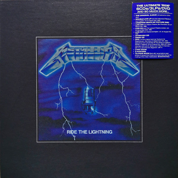 Ride the Lightning (Deluxe Edition, Boxed Set, With CD, With DVD) Vinyl Record