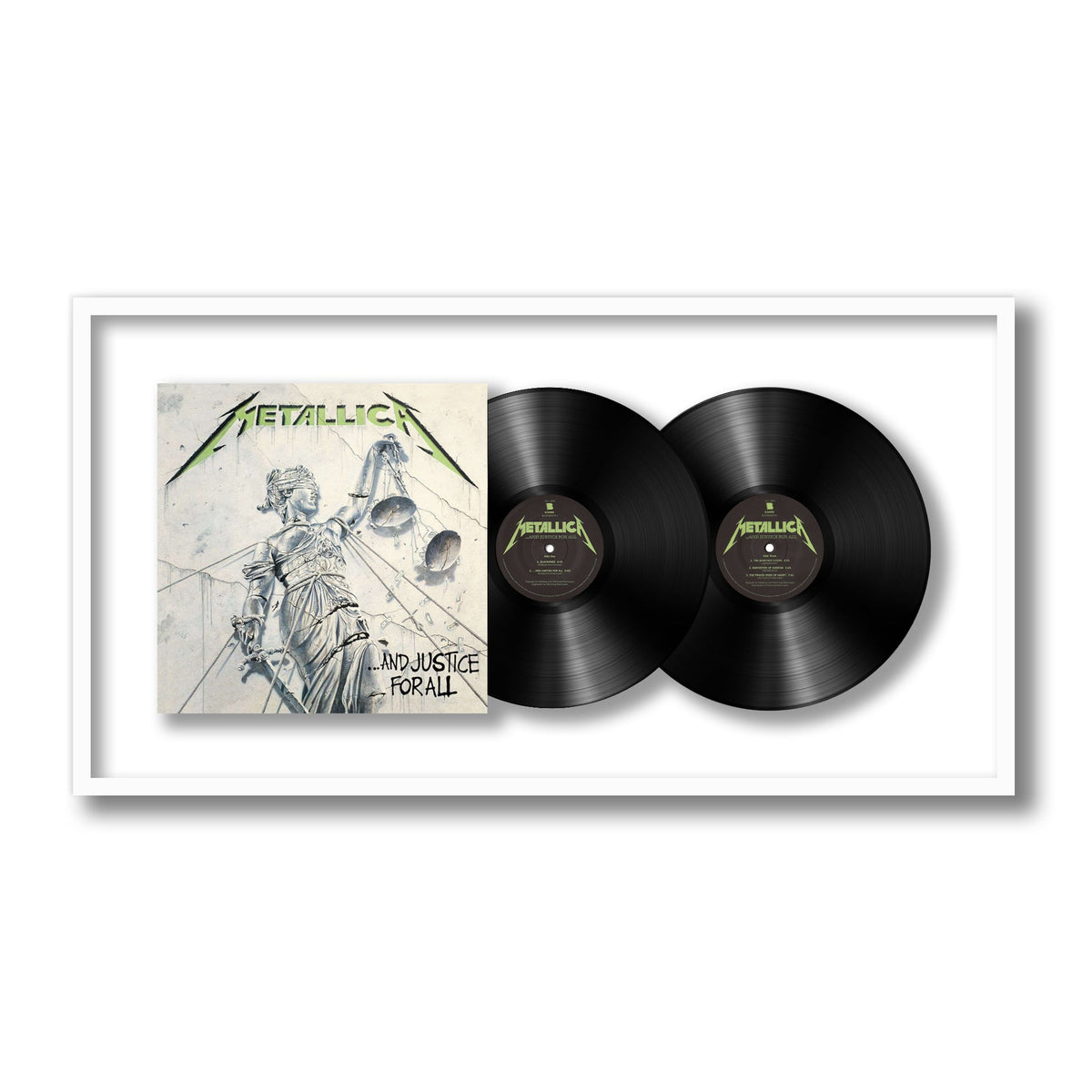 Metallica - ...And Justice For All - Framed Vinyl Record