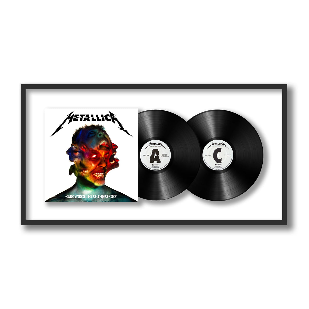 Metallica - Hardwired... To Self-Destruct - Framed Vinyl Record