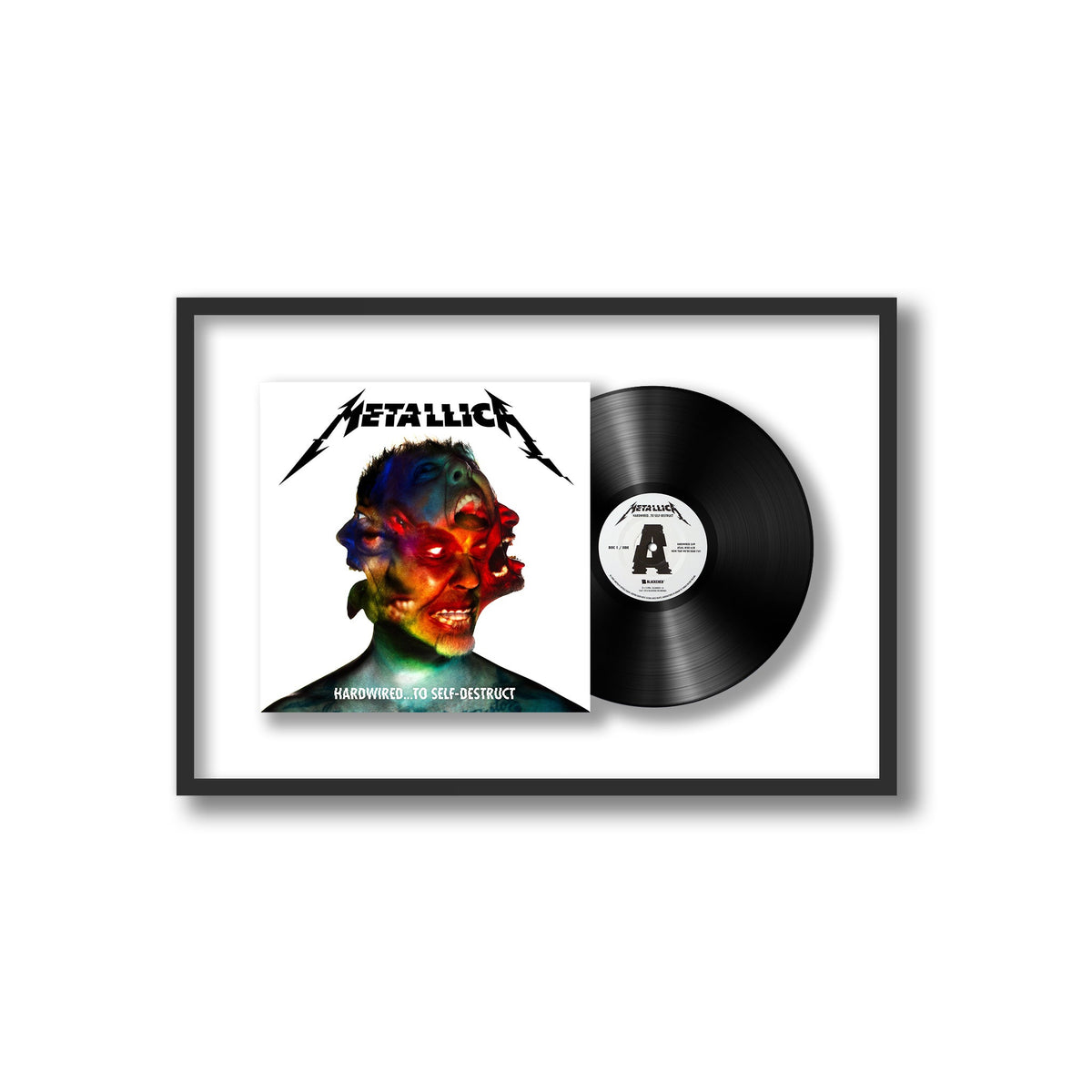 Metallica - Hardwired... To Self-Destruct - Framed Vinyl Record