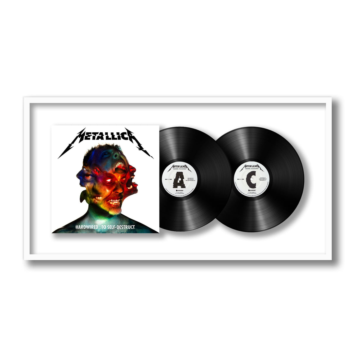 Metallica - Hardwired... To Self-Destruct - Framed Vinyl Record