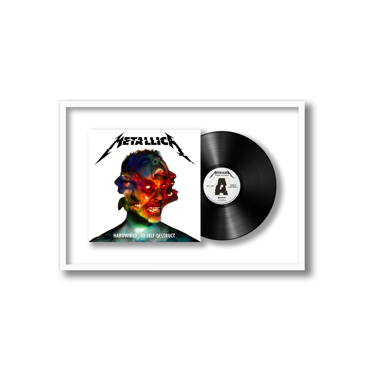 Metallica - Hardwired... To Self-Destruct - Framed Vinyl Record