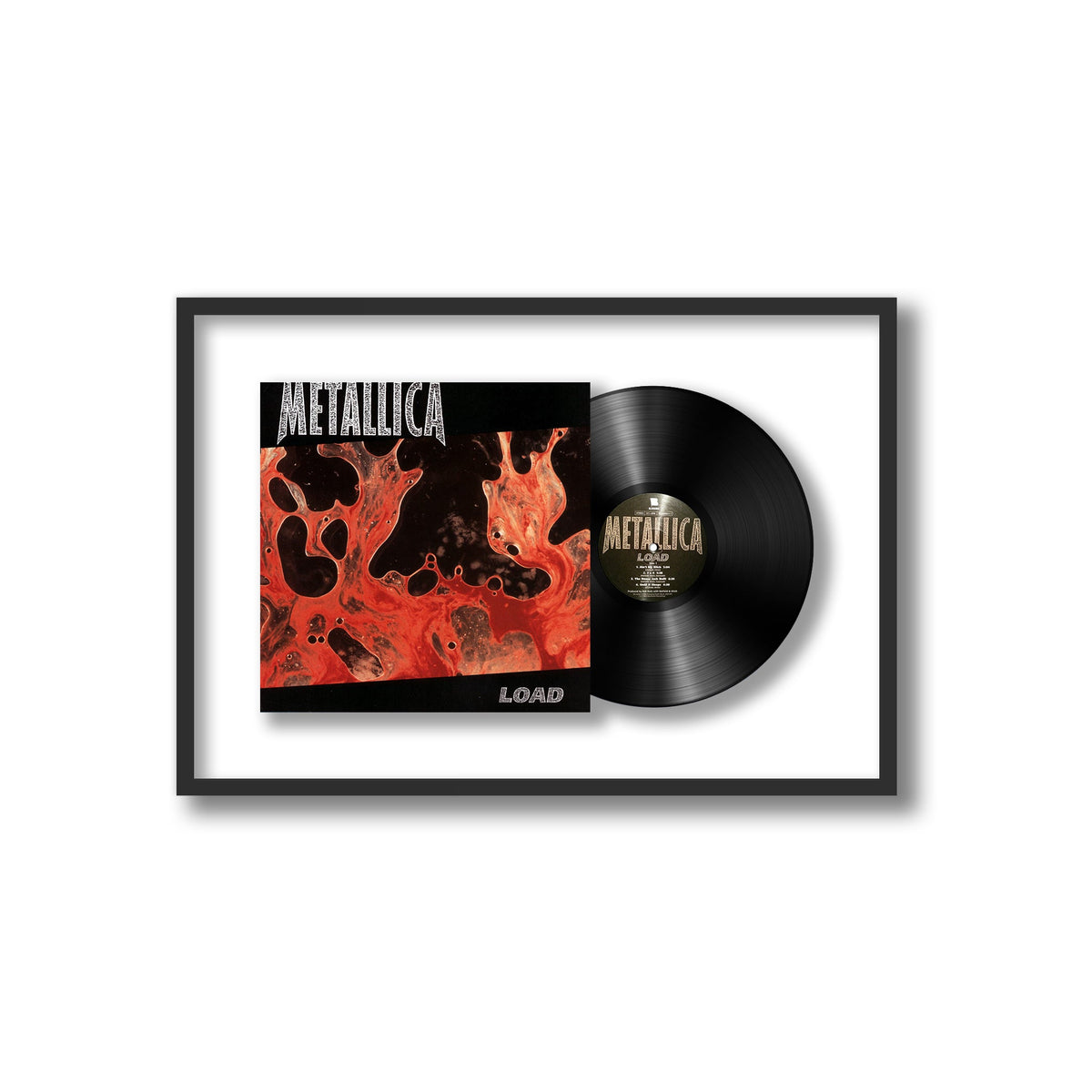 Metallica - Load - Framed Vinyl Record