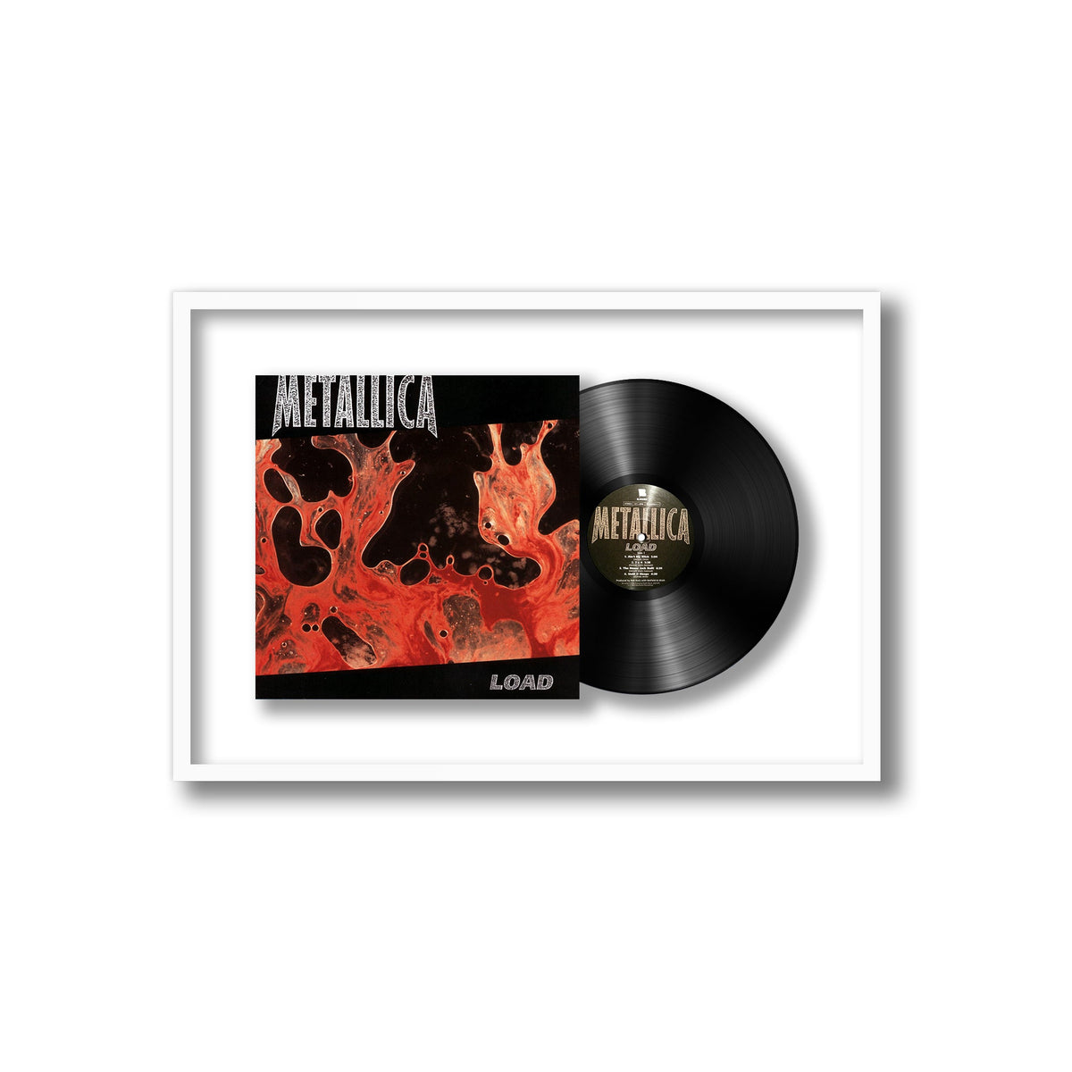 Metallica - Load - Framed Vinyl Record