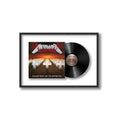 Metallica - Master of Puppets - Framed Vinyl Record