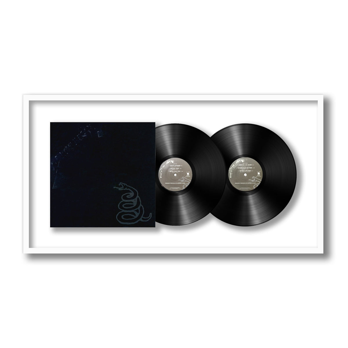 Metallica - Metallica - Framed Vinyl Record