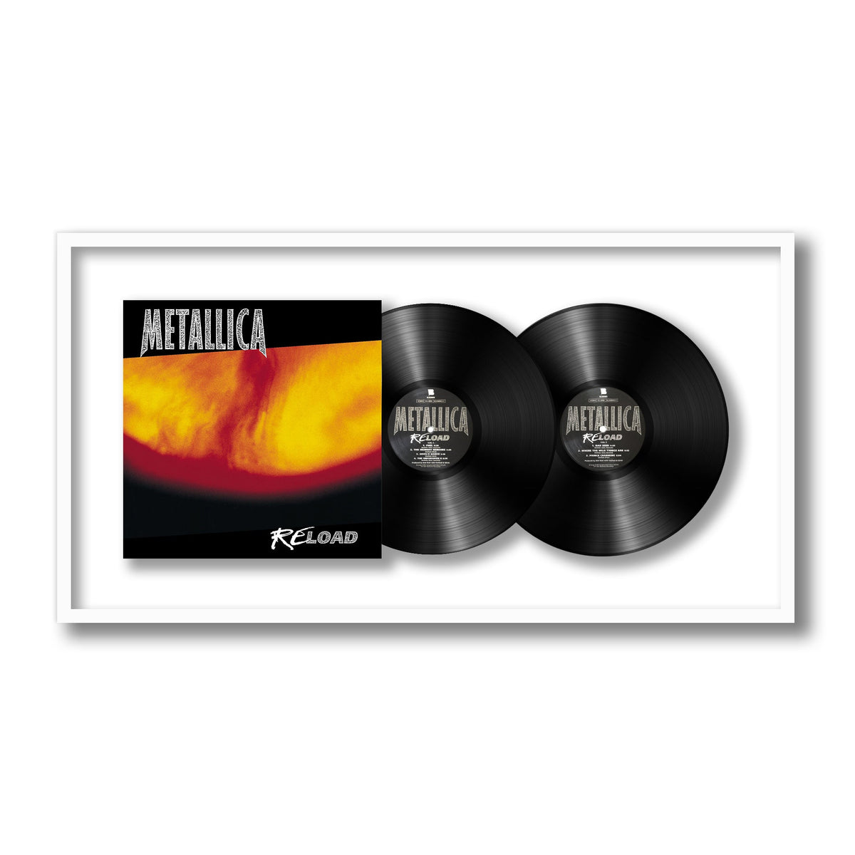 Metallica - Reload - Framed Vinyl Record