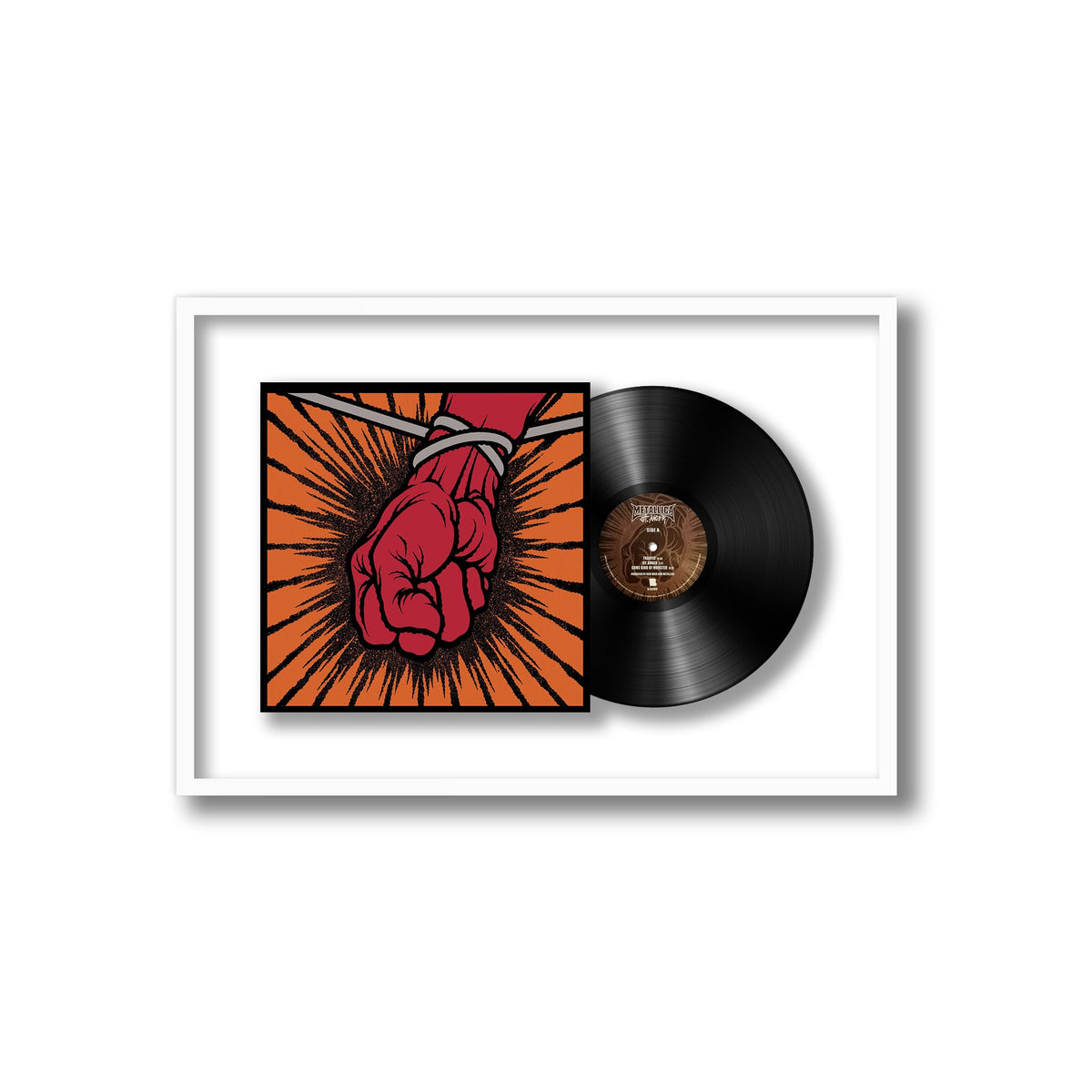 Metallica - St. Anger - Framed Vinyl Record