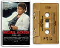 Michael Jackson – Thriller - 2026 (Gold Metallic Cassette) Music Cassette Tape