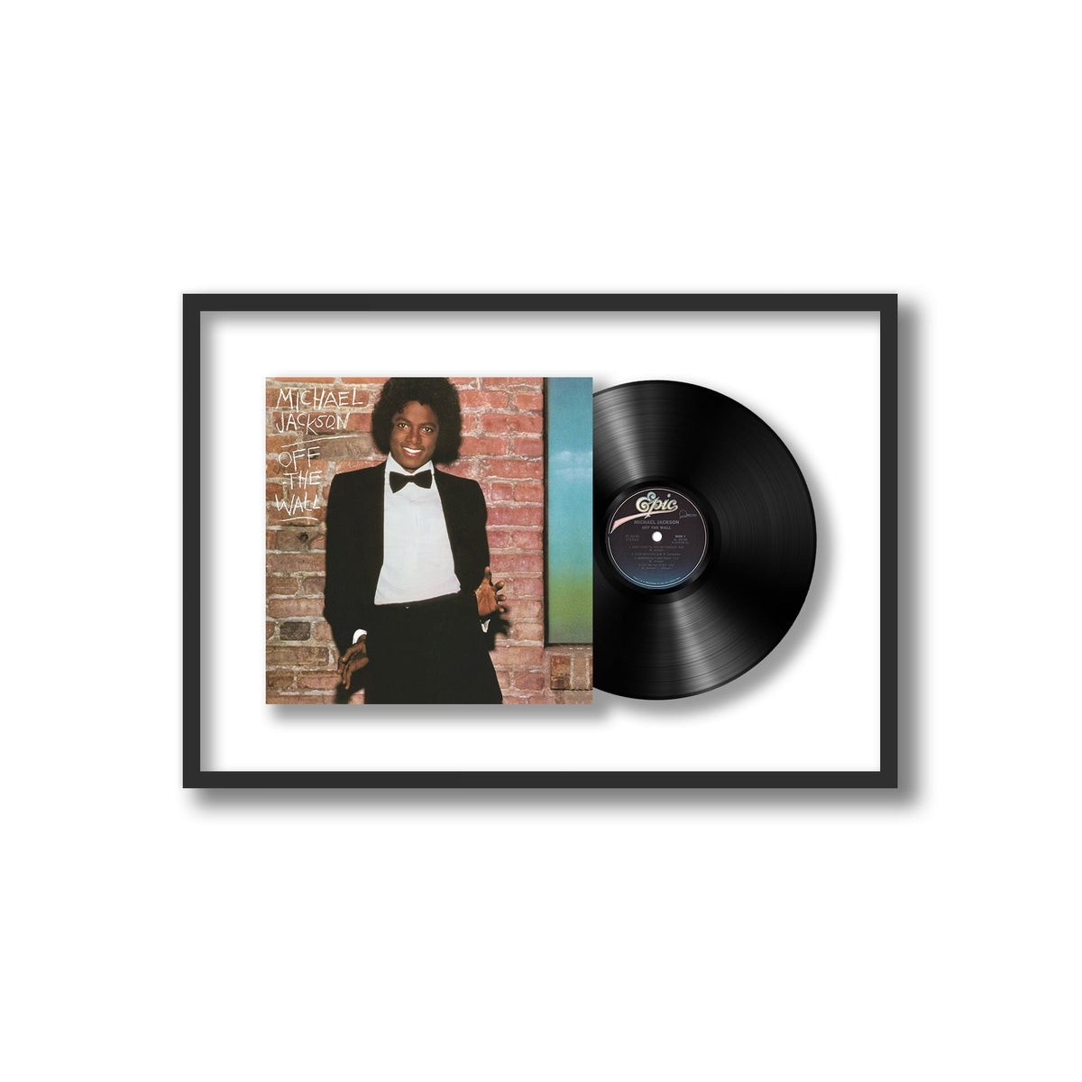 Michael Jackson - Off the Wall - Framed Vinyl Record