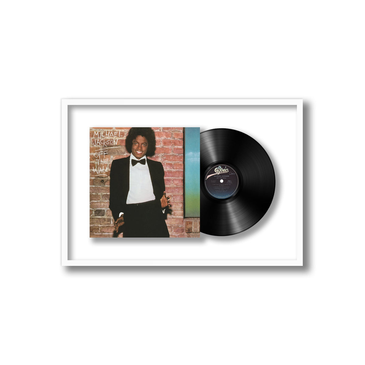 Michael Jackson - Off the Wall - Framed Vinyl Record