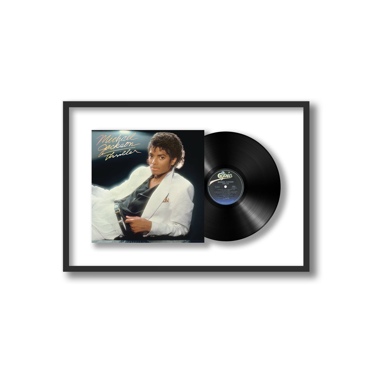 Michael Jackson - Thriller - Framed Vinyl Record