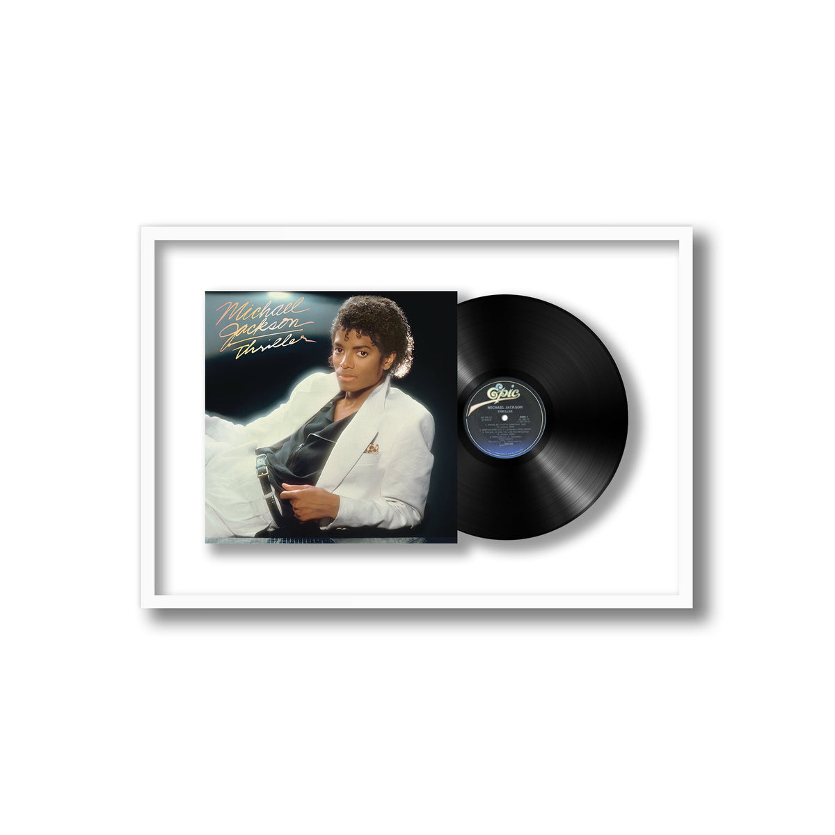 Michael Jackson - Thriller - Framed Vinyl Record