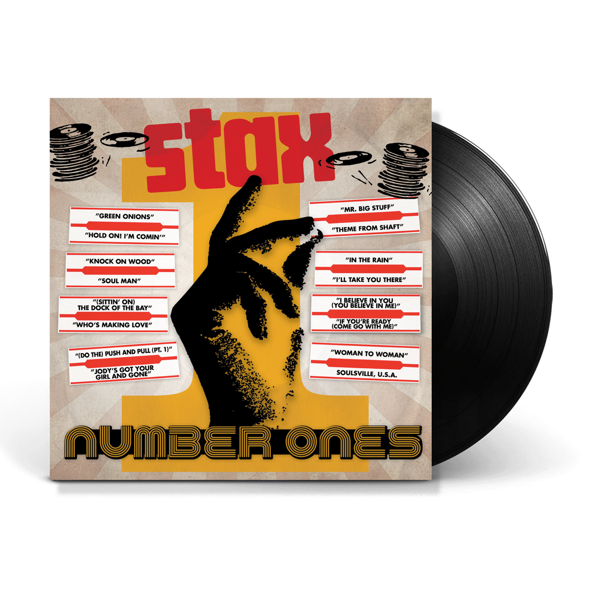 Stax Number Ones Vinyl Record